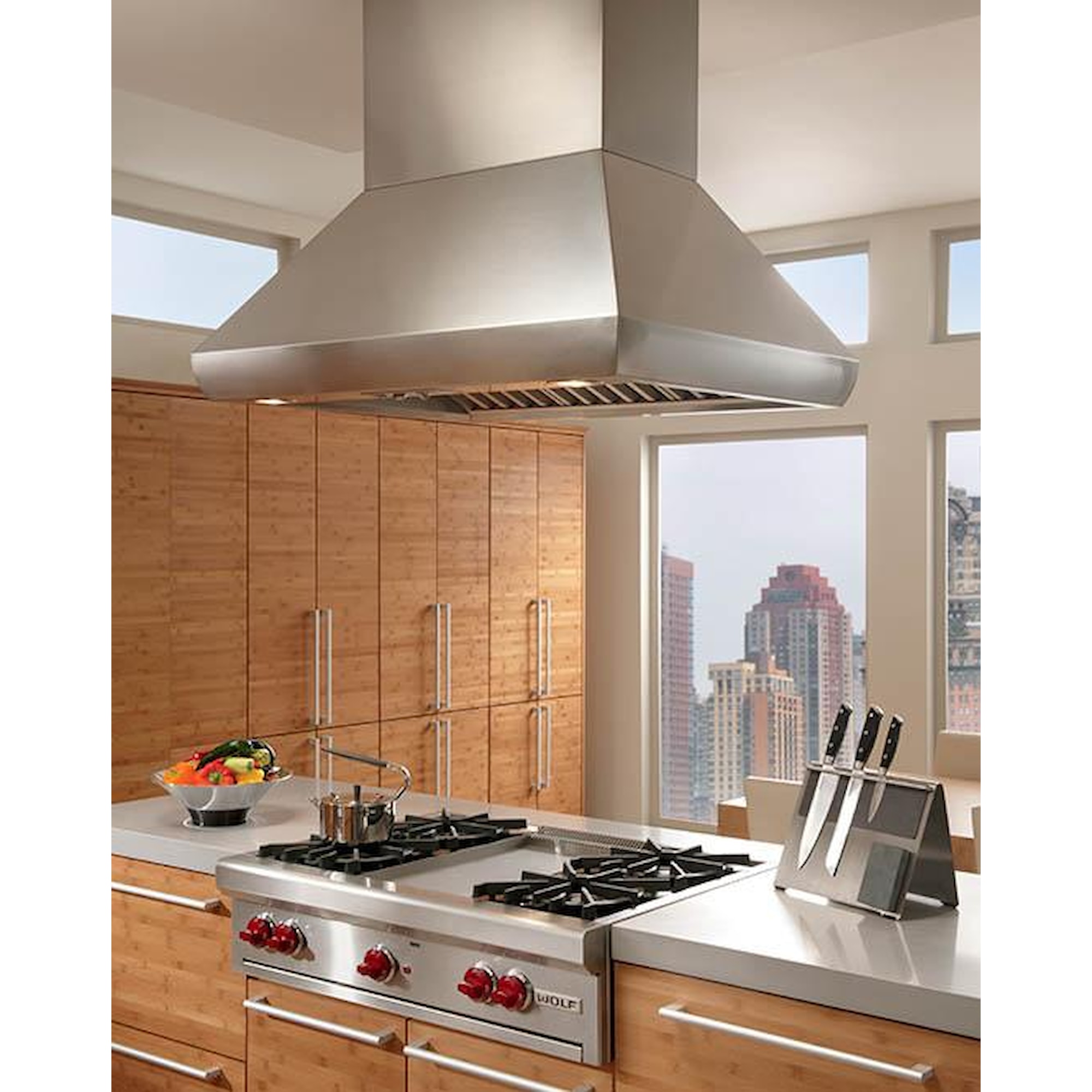 Wolf PI423418 42" Pro Island Ventilation Hood Furniture and